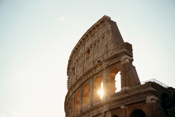 Colosseum Rome sunrise