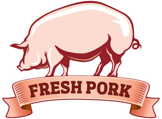 fresh pork pig