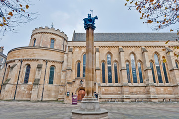 Obraz premium Temple Church at london, England