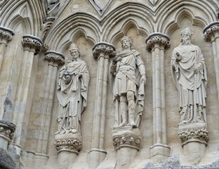 Fototapeta premium Cathédrale de Salisbury,