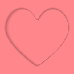 Vector background.  I love you. Valentines Day.