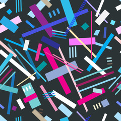 Colorful cool geometric pattern