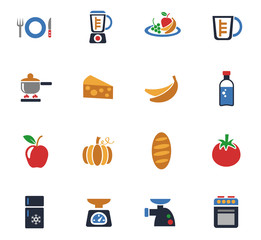 kitchen icon set