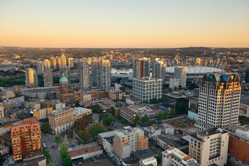 Obraz premium Widok na dach Vancouver