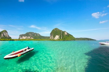  The paradise island in Trang Province , Thailand