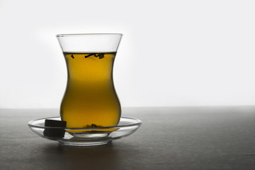 Turkish and Azerbaijani traditional tea 