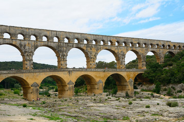 Fototapeta premium Pont du Gard, France
