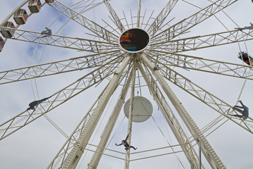 Obraz premium Riesenrad in Antwerpen