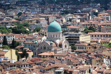 Fototapeta na wymiar Tempio Maggiore in Florence, Italy