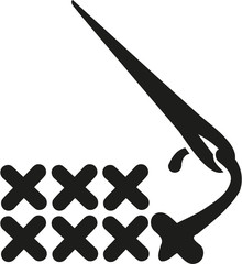 Embroidery icon