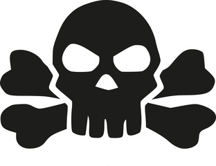 Skull with crossbones