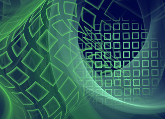 fractal abstract technological background