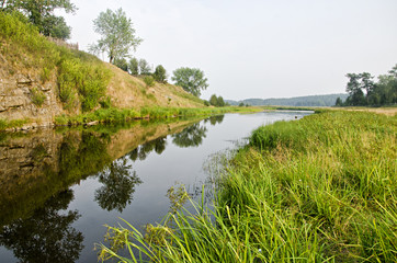 Fototapeta na wymiar River of North Ural