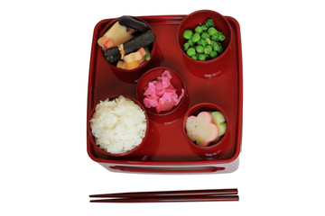 精進料理 / 仏壇にお供えする御膳。仏膳。