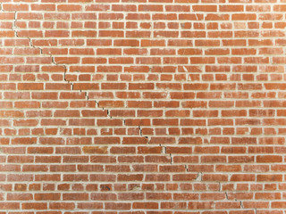 Crack in a Red Brick Wall