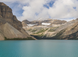 Fototapeta na wymiar Banff National Park, Bow Lake, Alberta Canada