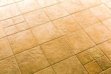 brown ceramic tiled floor background