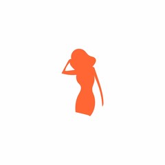 Obraz na płótnie Canvas Fashion logo icon vector