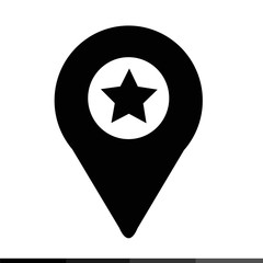 map pin icon illustration design