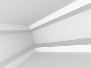 Abstract White Architecture Design Background