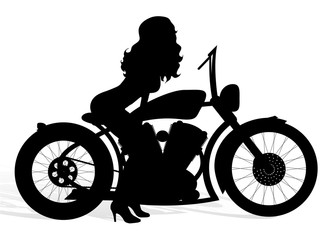 Plakat motorcycle