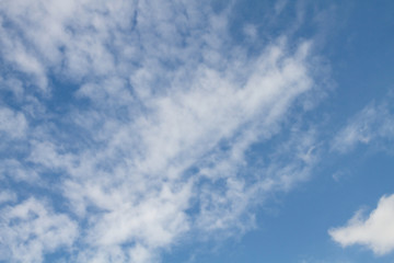 Fototapeta premium Blue sky with cloud