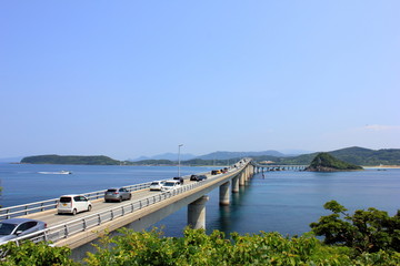 Fototapeta na wymiar 山口県　角島大橋