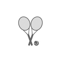 Tennis equipment.  icon