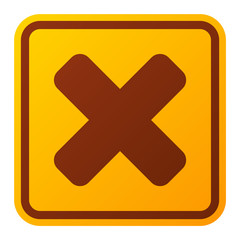 Danger warning attention sign icon