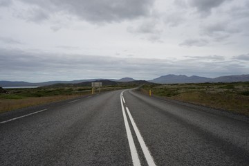 Fototapeta premium Lonely roads of Iceland