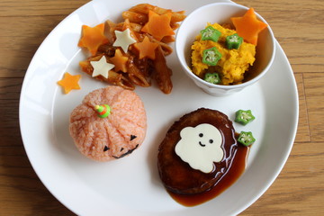 ハロウィンプレート