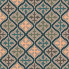 retro seamless ornamental pattern