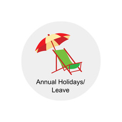 holiday leaves icon