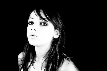 Moody Teen Portrait