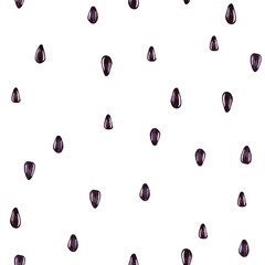watercolor seed pattern
