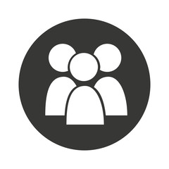 jury group isolated icon