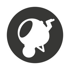 Fototapeta premium mixer machine construction icon
