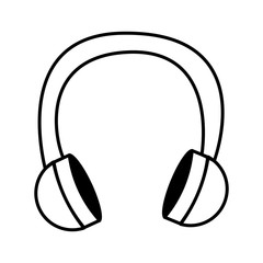 earphone wire music icon