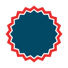 circle seal frame icon