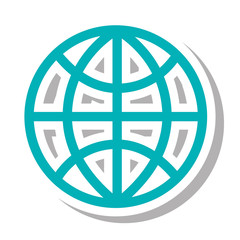 sphere circle emblem icon