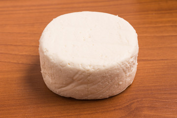 Fototapeta na wymiar Fresh Ricotta cheese