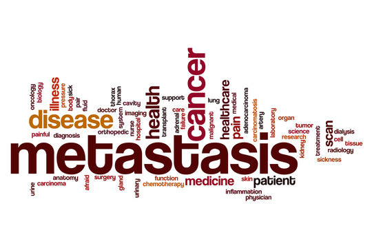 Metastasis word cloud
