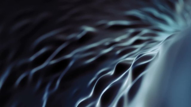Blue Flowing Surface 4K Background Loop