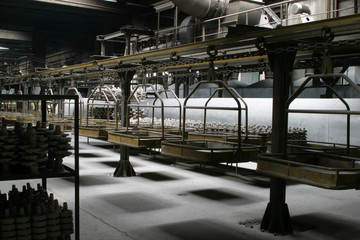 Factory interior