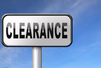 Clearance