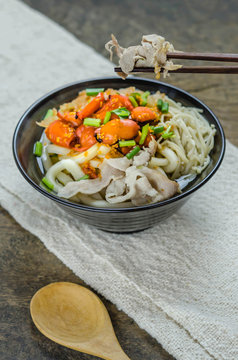 Korean hot spicy noodles