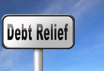 Obraz premium debt relief