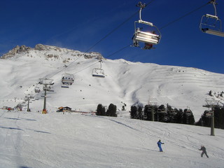 Alpe di Pampeago, seggiovia e cima