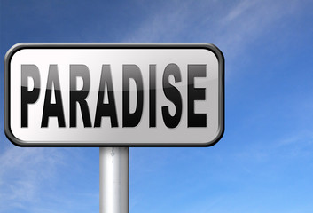 Obraz premium paradise vacation island