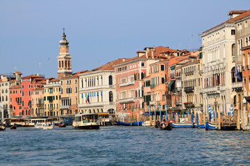 Fototapeta na wymiar Italy Venice - canal grand
